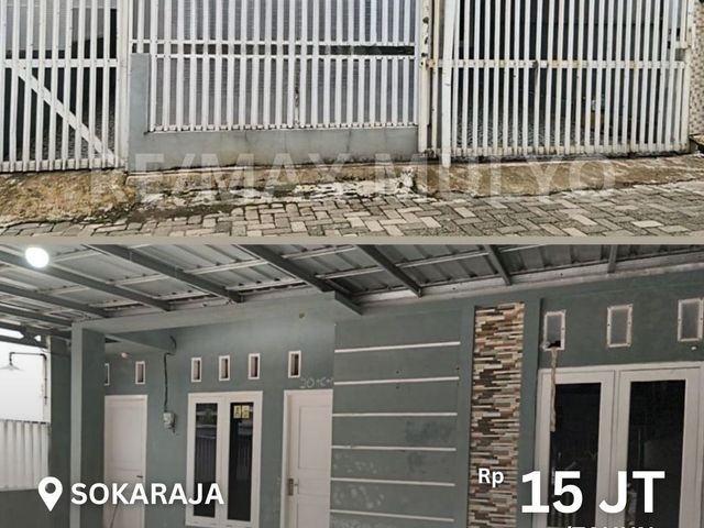 Disewakan Murah! Rumah Siap Huni Area Perumahan Sokaraja