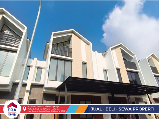 Dijual Rumah Mewah 2 Lantai di Cluster Mahakam JGC - Siap Huni