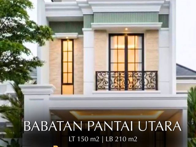 Perum Babatan Pantai Dekat Grand Kenjeran American Clasic Mewah Surabaya