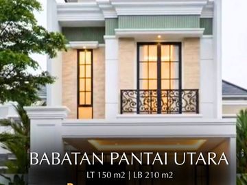 Perum Babatan Pantai Dekat Grand Kenjeran American Clasic Mewah Surabaya