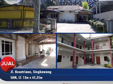 Rumah Kost dekat Singkawang Grand Mall Siap Usaha di Kesatriaan