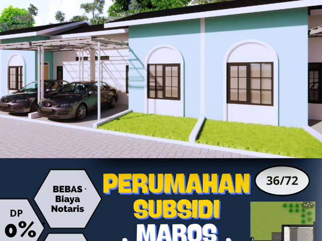 Gaji 3 Jutaan? Udah Bisa Punya Rumah di Maros!