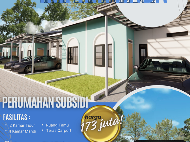 Rumah 173 Juta, Serius Bisa Dimiliki Sekarang!