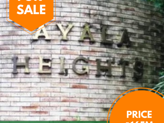 Ayala Heights vacant lot