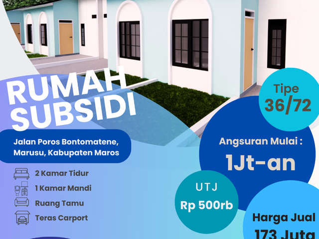 perumahan subsidi maros