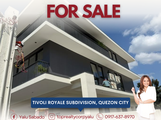 5 Bedroom House and Lot in Tivoli Royale, Quezon City