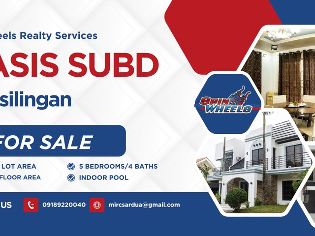 5BR House at Oasis Subd