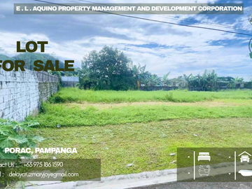 FOR SALE LOT LOCATED IN A SECURED SUBDIVISION AT PORAC PAMPANGA
