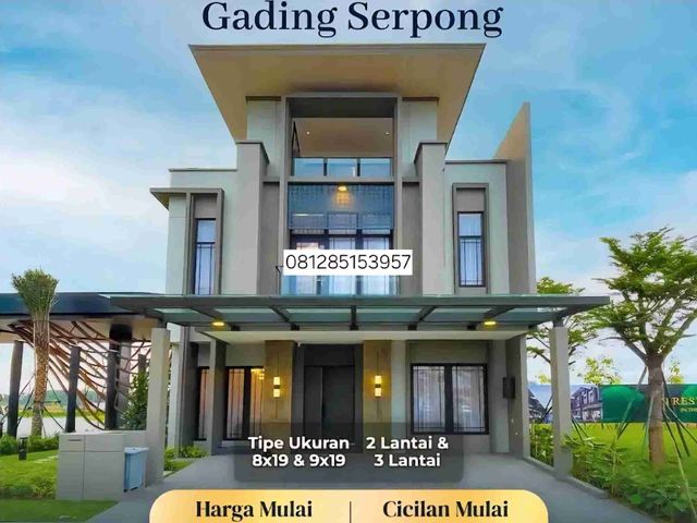 GRAND PASADENA VILLAGE GADING SERPONG DP HANYA 5% LOKASI SUPER STRATEGIS & PREMIUM