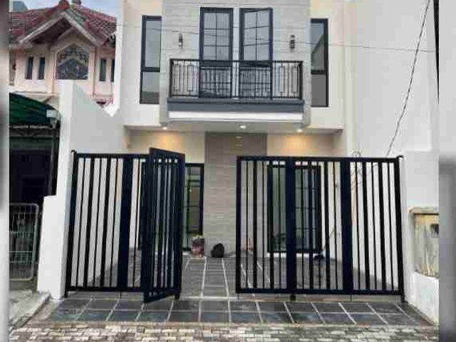 RUMAH BARU GRESS PANTAI MENTARI KENJERAN 2 LANTAI MURAH