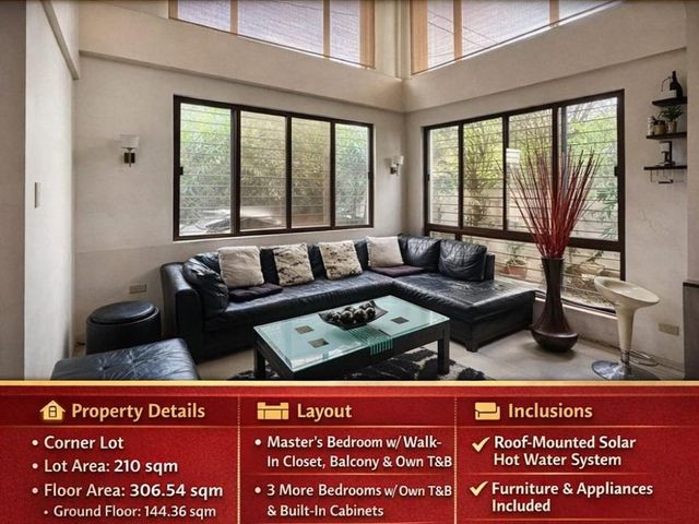 FOR SALE: Move-In Ready Corner Lot House in South Green Park, Merville Paranaque