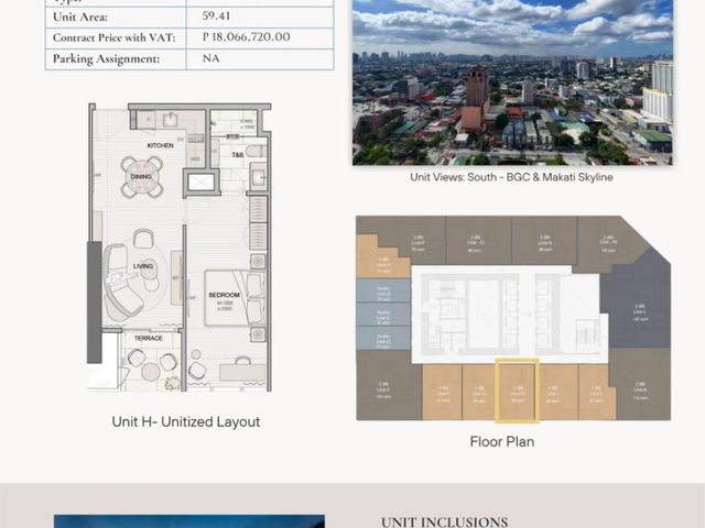 PRE-SELLING 1 Bedroom with Terrace at Shang Summit | Skyline View | ₱18M+