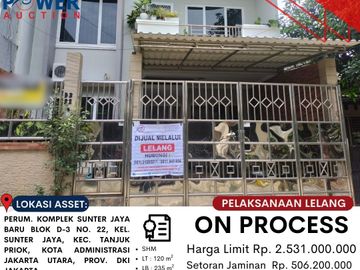 Rumah dijual di Jakarta Utara - Air, Balkon