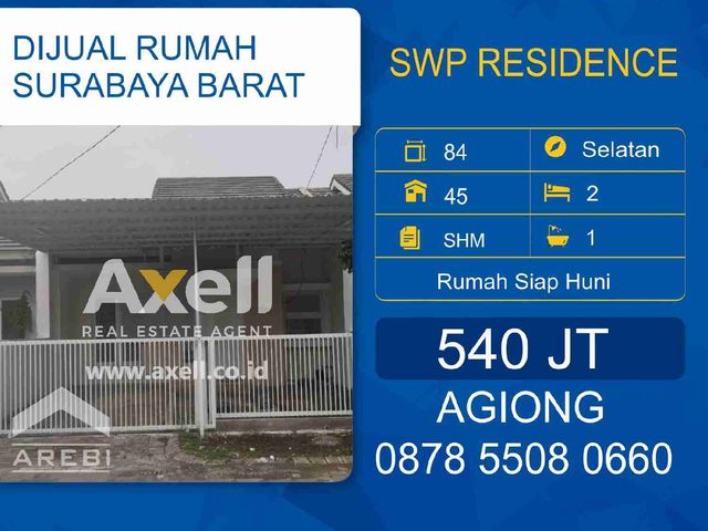 Rumah SWP Residence Dijual