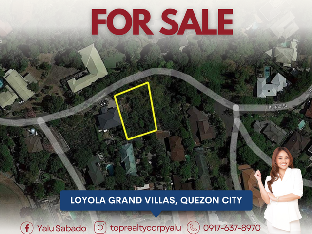 FOR SALE Residential Lot in Loyola Grand Villas, Quezon City