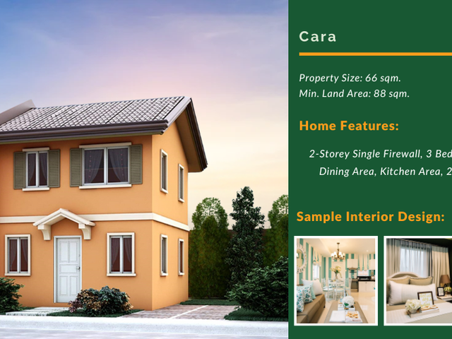 PRE-SELLING 3 Bedroom House & Lot in CABUYAO, LAGUNA