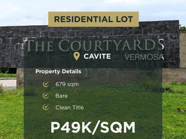 Ready for Your Dream Home? Start with this 679 sqm Lot in The Courtyards Vermosa