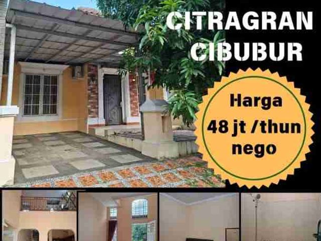 TERMURAH SEWA RUMAH DI CITRA GRAND CIBUBUR