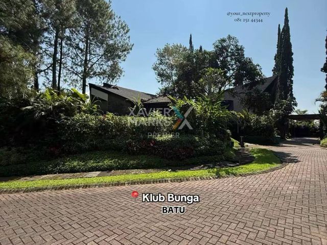 Rumah Villa Lokasi Premium Di Kompleks Klub Bunga Kota Wisata Batu