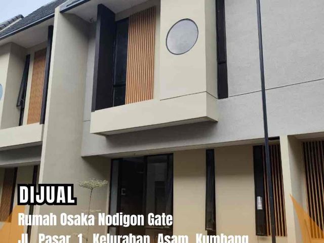 DIJUAL Rumah Osaka Nodigon Gate Type (6x12), Kota Medan