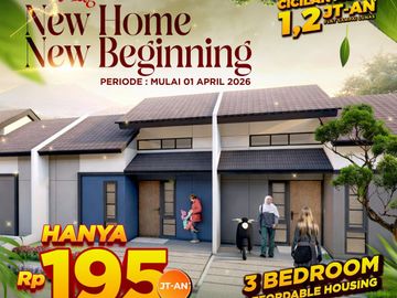 Rumah Subsidi Premium di Permata Mutiara Maja! Cicilan 1 Jutaan, UTJ 3 Juta All In