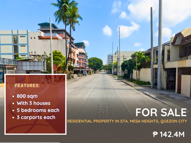FOR SALE: Residential Property on D. Tuazon, Sta. Mesa Heights, Quezon City