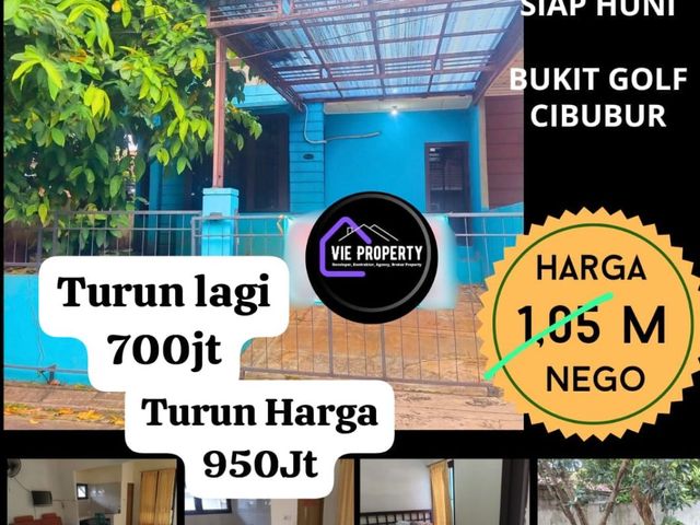 DIJUAL RUMAH SIAP HUNI DI BUKIT GOLF CIBUBUR