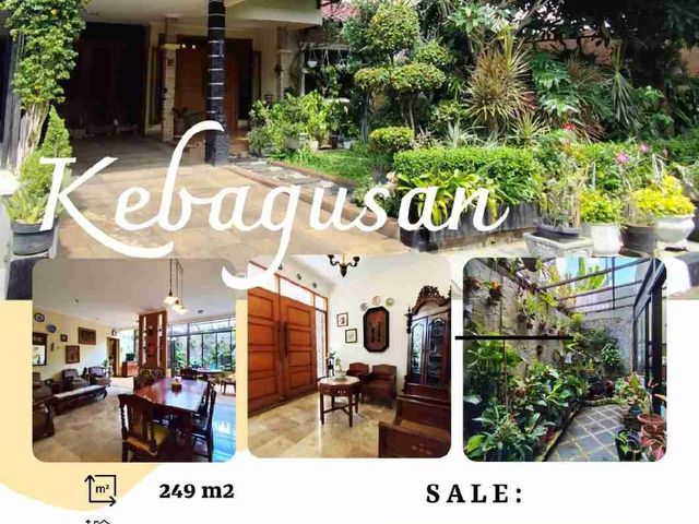 Rumah cantik di cluster kebagusan jakarta selatan
