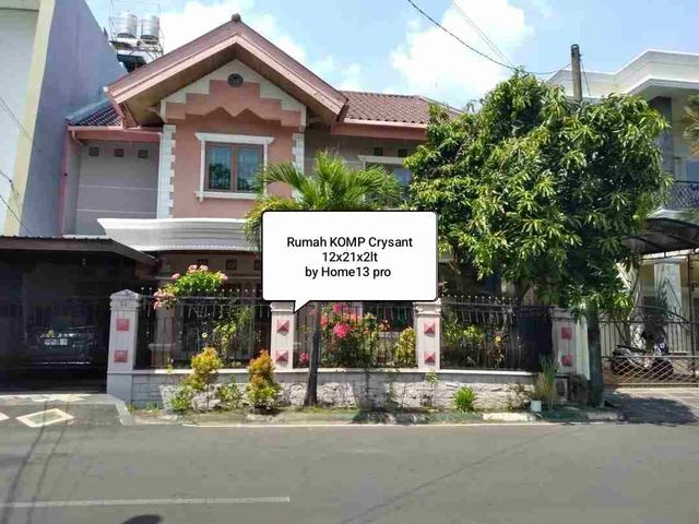 Rumah Mewah KOMP Crysant Panakukang dekat Boulevard Pettarani Hertasning