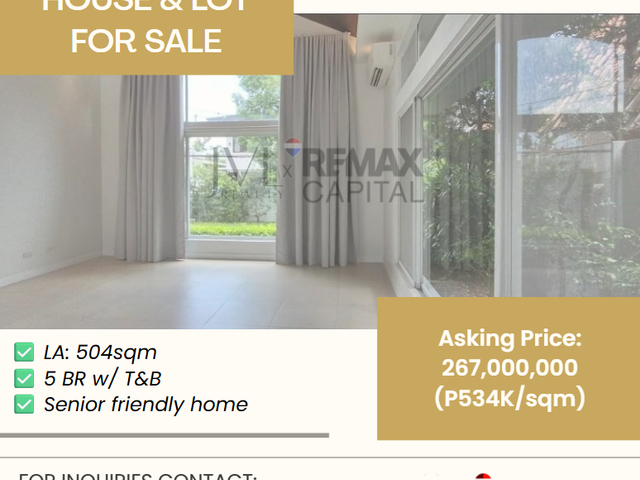 For Sale: Modern (5BR) Bedroom House in San Lorenzo Village (CMS-26-021)