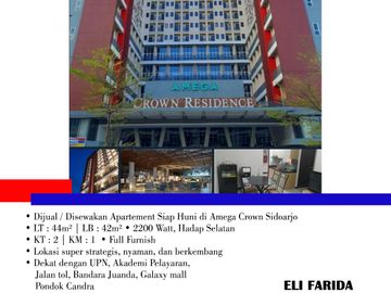 Apartemen Dijual di Waru, East Java