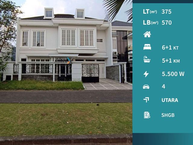 Rumah American Style Baru Gress Di Boulevard Araya Golf Malang