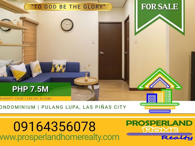 2BR CONDO UNIT FOR SALE  IN PULANG LUPA, LAS PINAS CITY