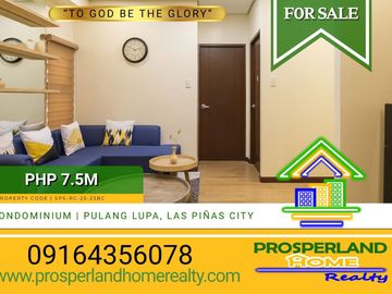 2BR CONDO UNIT FOR SALE  IN PULANG LUPA, LAS PINAS CITY