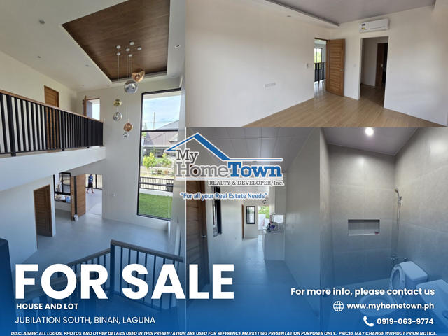 For Sale House and Lot in JUBILATION SOUTH