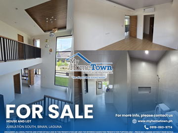 For Sale House and Lot in JUBILATION SOUTH