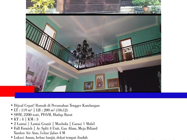 Dijual Cepat! Rumah di Perumahan Tengger Kandangan