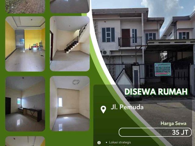 disewakan rumah daerah pemuda pekanbaru kota!