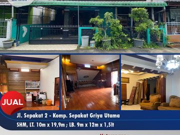 Rumah sudah Interior di Sepakat 2 Akses dekat Mall, Universitas dan Perkantoran