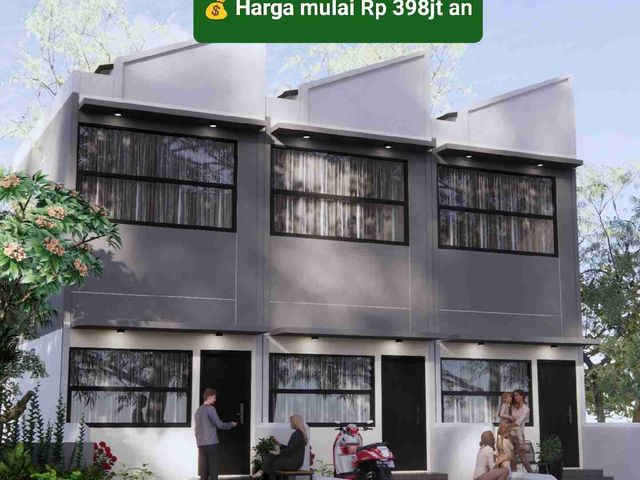 cluster Kamboja rumah baru 2lantai SHM konsep apartment house jaktim