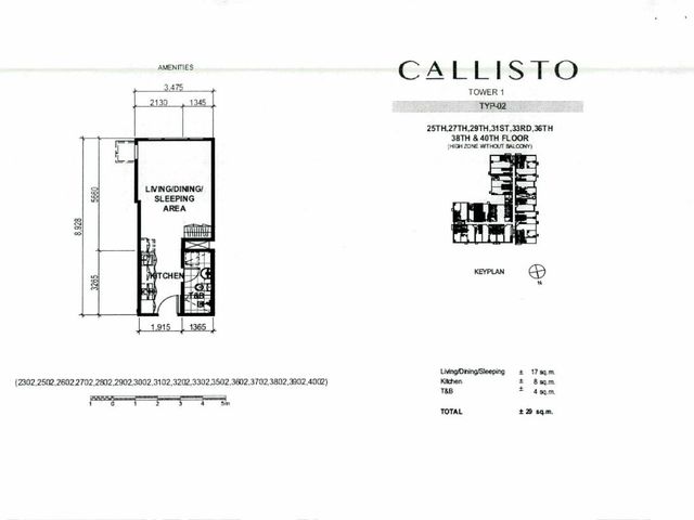 FOR SALE! Studio in Callisto, Makati City