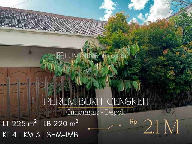 DIJUAL RUMAH DI PERUM BUKIT CENGKEH 1 - CIMANGGIS, DEPOK