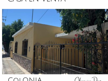 CASA EN VENTA COLONIA CENTRO OPORTUNIDAD INVERSIONISTAS