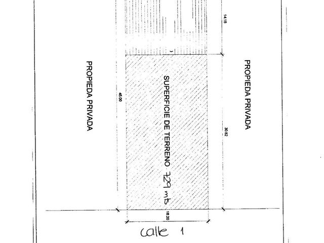 Terreno en venta en Tequis de Calle a Calle