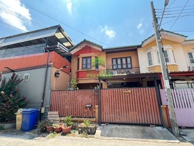 ขายบ้านแปลงมุม หมู่บ้านพิศาล โครงการ 10 พระราม2 ท่าข้าม 30 เนื้อที่ 46.60 ตร.ว ทำเลค้าขายหน้าบ้าน ใกล้เซ็นทรัลพระราม2
