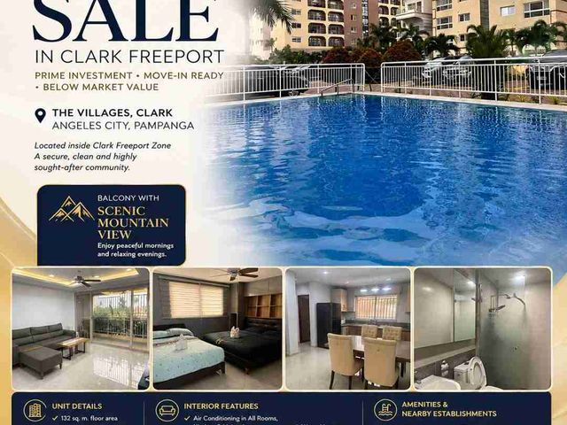 🏢 LUXURY CONDO UNIT FOR SALE IN CLARK FREEPORT 💎