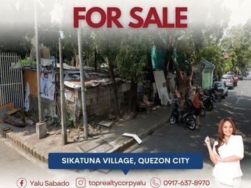 Prime Residential Lot for Sale in Sikatuna Village Quezon City Corner Property with 506.5 sqm Lot Area