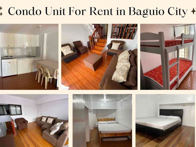BAGUIO CITY condo unit FOR RENT infront of Burnham Park
