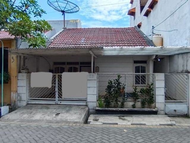 ‼️HITUNG TANAH, RENOVASI TOTAL‼️ RUMAH LAMA WONOREJO RUNGKUT ONE GATE SYSTEM. DEKAT MERR, SEKOLAH KHADIJAH, PANDUGO, TOL, JUANDA