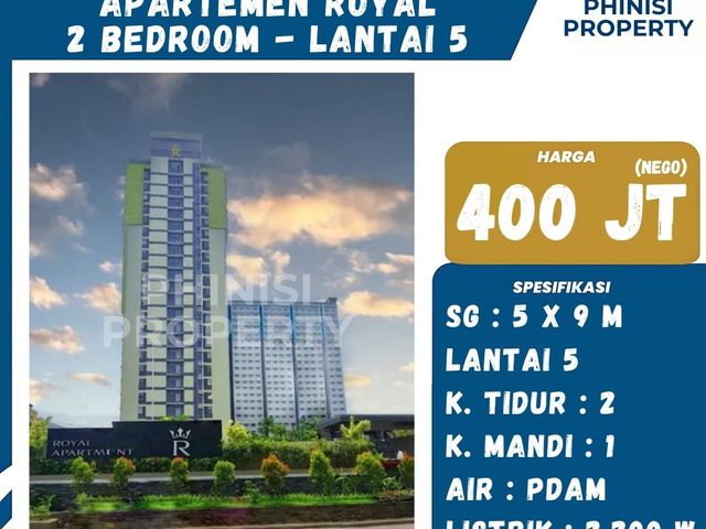 Dijual Murah Apartemen Royal Panakkukang 2 Bedroom